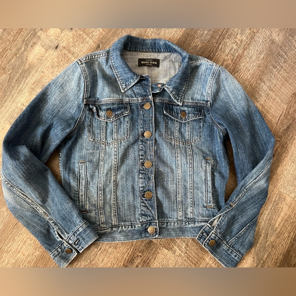 J.Crew Denim Jacket- Size Small